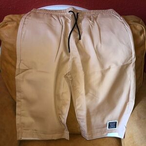Tan Drawstring Pants